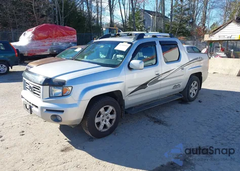 2006 Honda Ridgeline Rtl from USA, damaged, VIN 2HJYK16546H505190